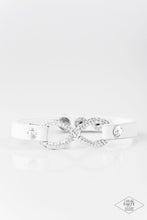 Load image into Gallery viewer, Innocent Till Proven GLITZY! - White bracelet