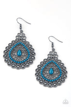 Load image into Gallery viewer, Carnival Courtesan - Blue Earring