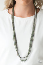 Load image into Gallery viewer, Colorful Calamity - Green Necklace