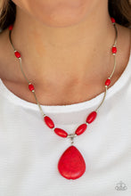 Load image into Gallery viewer, Explore The Elements - Red necklace