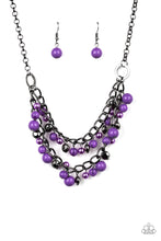 Load image into Gallery viewer, Watch Me Now - Purple Necklace