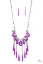 Load image into Gallery viewer, Roaring Riviera - Purple necklace