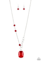 Load image into Gallery viewer, Never a Dull Moment - Red necklace