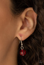 Load image into Gallery viewer, Never a Dull Moment - Red necklace