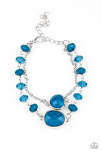 Load image into Gallery viewer, Crowd Pleaser - Blue bracelet