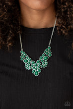 Load image into Gallery viewer, Bohemian Banquet - Green necklace