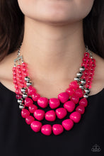Load image into Gallery viewer, Forbidden Fruit - Pink necklace
