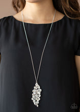 Load image into Gallery viewer, Take a Final BOUGH - White necklace