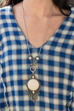 Load image into Gallery viewer, Majestic Mountaineer - White necklace