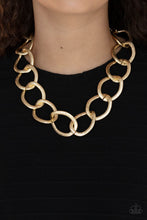Load image into Gallery viewer, Industrial Intimidation - Gold necklace