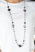 Load image into Gallery viewer, Light-Scattering Luminosity - Black necklace