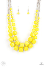 Load image into Gallery viewer, Summer Excursion yellow Fashion Fix necklace