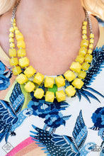 Load image into Gallery viewer, Summer Excursion yellow Fashion Fix necklace