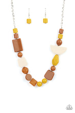 Load image into Gallery viewer, Tranquil Trendsetter - Yellow necklace