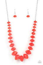 Load image into Gallery viewer, Happy-GLOW-Lucky - Red necklace