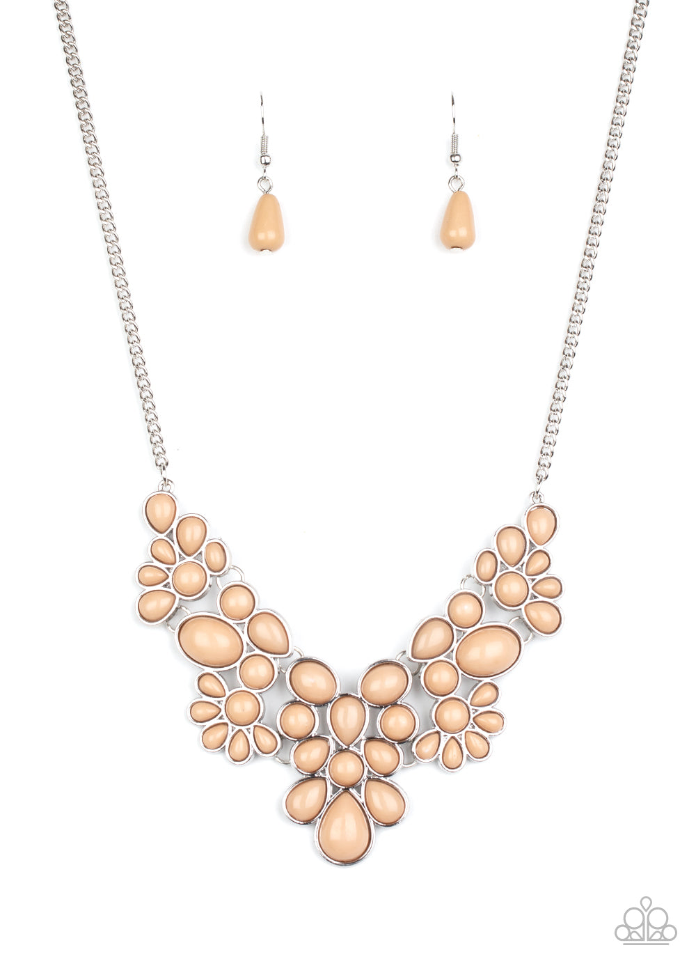 Bohemian Banquet - Brown necklace