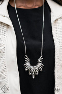 Leave It To Luxe Silver Fashion Fix Necklace