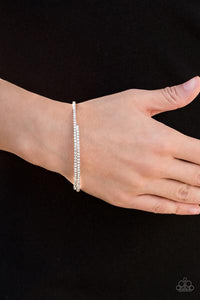 Sleek Sparkle White bracelet