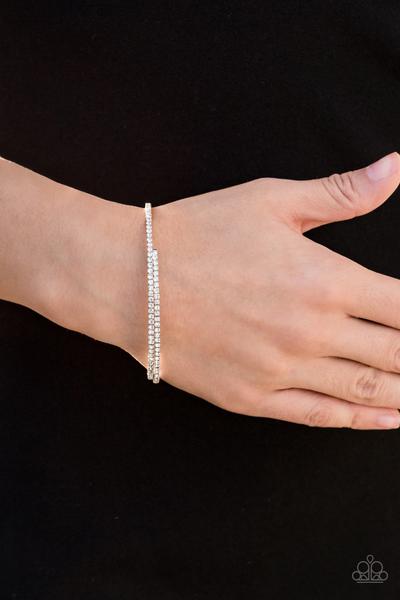Sleek Sparkle White bracelet
