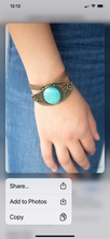Load image into Gallery viewer, Desert Nature Brass Bracelet
