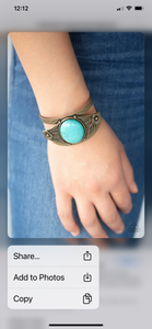 Desert Nature Brass Bracelet