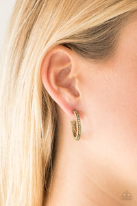 Hoop Haven Brass Earring