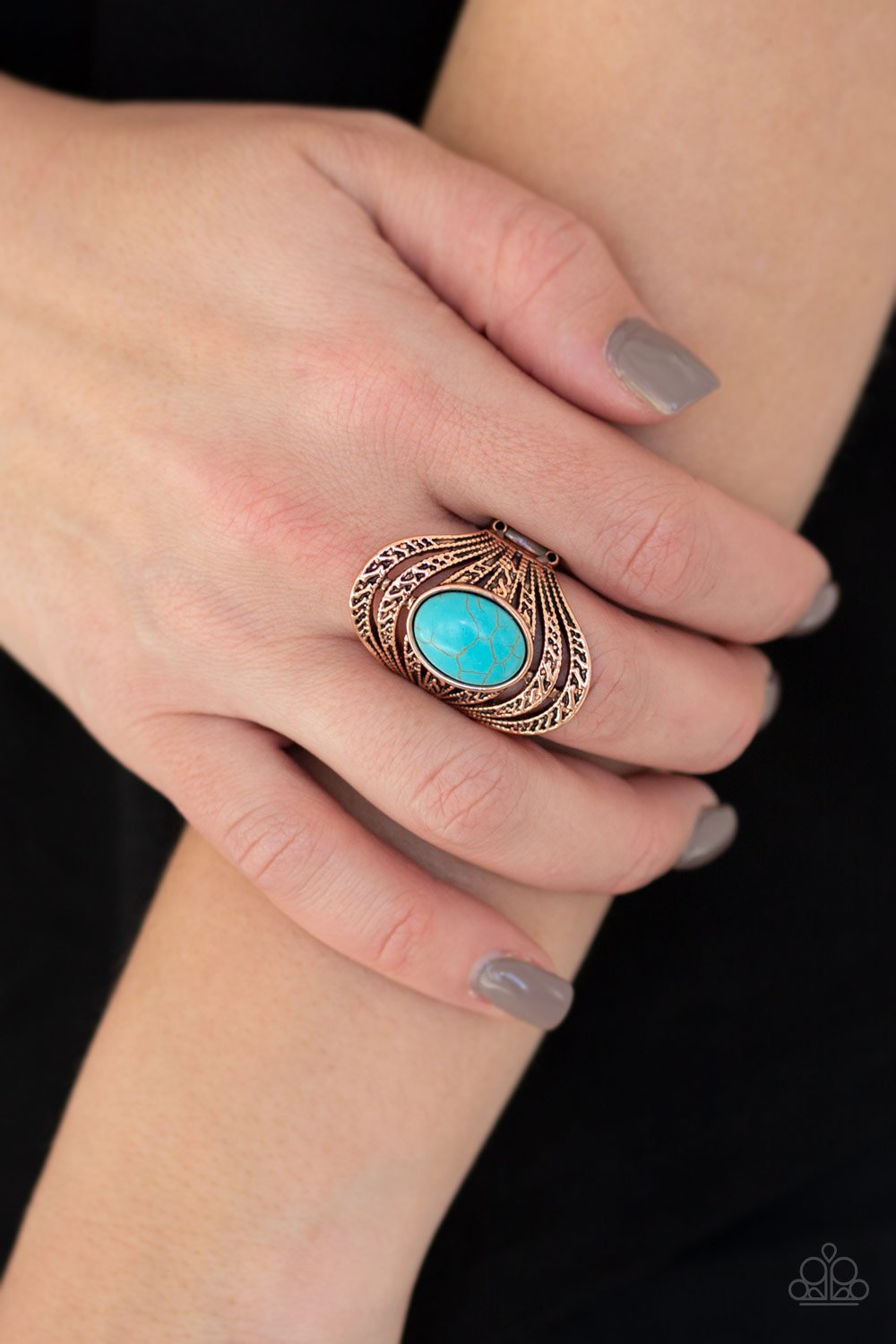 Royal Roamer copper ring