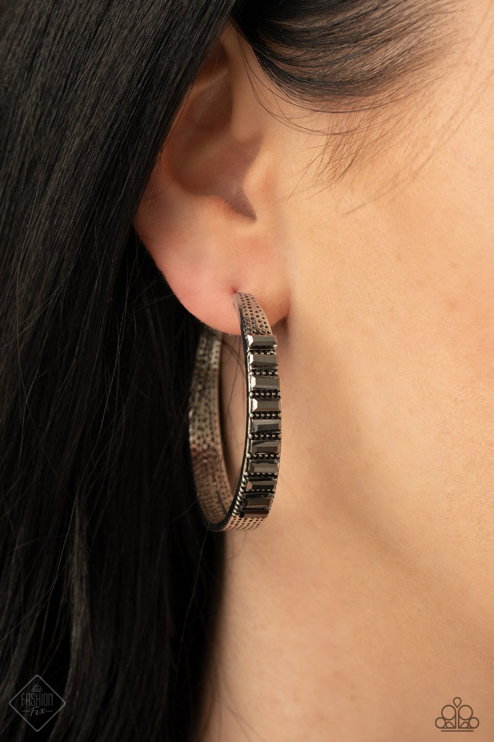 More to Love Silver Fashion Fix earring