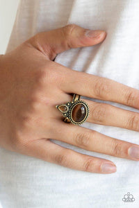 Malibu Mist Brass ring