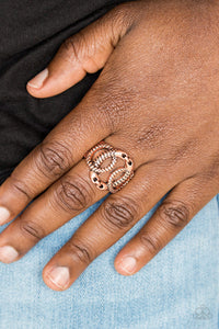 Trio Janeior copper ring