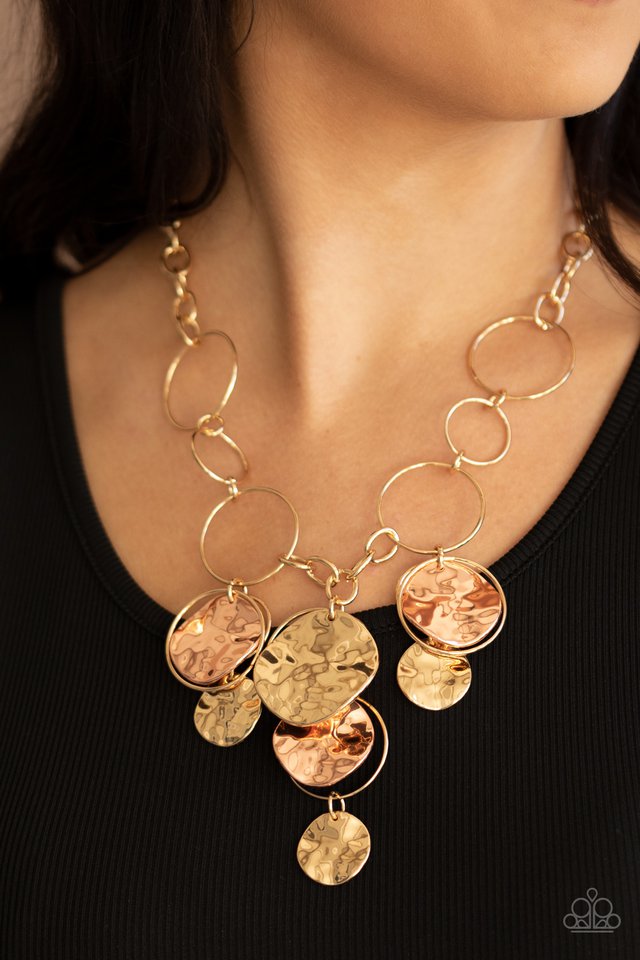 Learn the HARDWARE Way Gold necklace