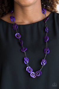 Waikiki Winds purple necklace