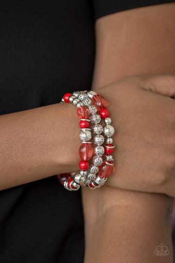 Malibu MArina red bracelet