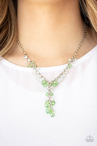 Iridescent Illumination Green Necklace