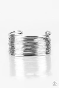 Wire Warrior Silver bracelet