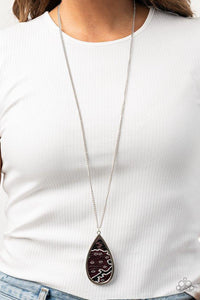 Artifical animal Purple necklace