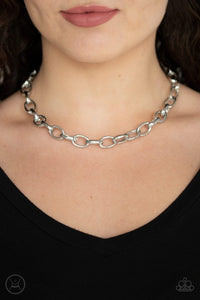 Urban Uplink silver necklace
