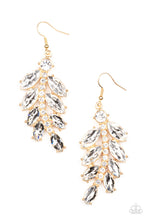 Load image into Gallery viewer, Ice Garden Gala - Gold earring
