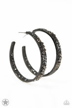 Load image into Gallery viewer, GLITZY By Association - Black earring
