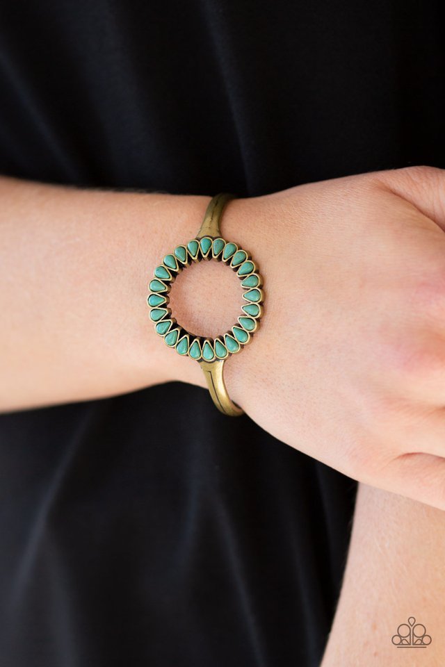 Divinely Desert brass bracelet