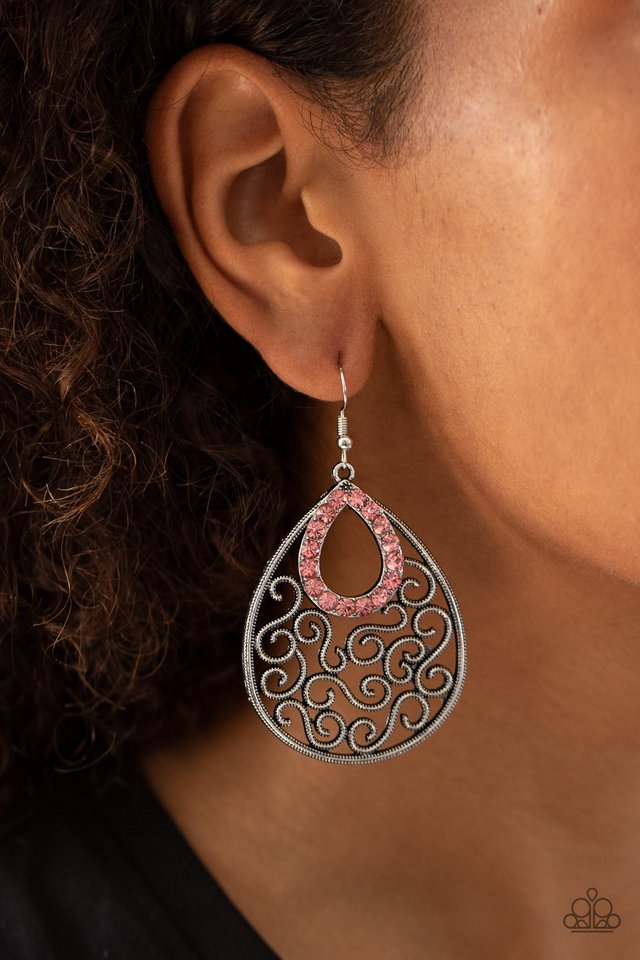 Seize The Stage Pink Earring