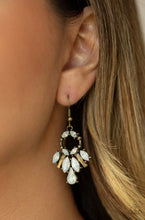 Load image into Gallery viewer, glowing allure brass earring
