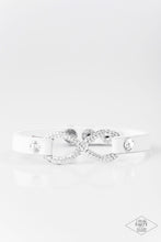 Load image into Gallery viewer, Innocent Till Proven GLITZY! - White bracelet
