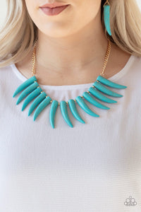 Tusk Tundra Blue necklace