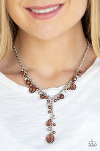 Crystal Couture brown necklace