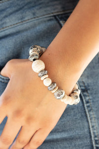 Majestic MAsonry White bracelet