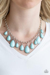 Jaw- Dropping Diva blue necklace