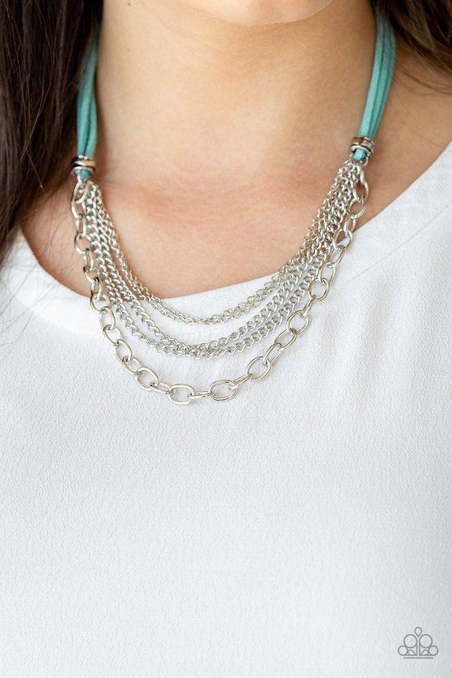 Free Roamer blue necklace