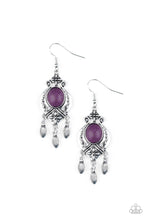 Load image into Gallery viewer, Enchantingly Environmentalist - Purple Earring
