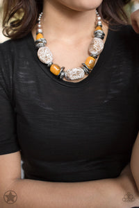 In Good Glazes - Peach necklace blockbuster